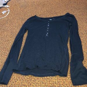 Black long sleeve shirt